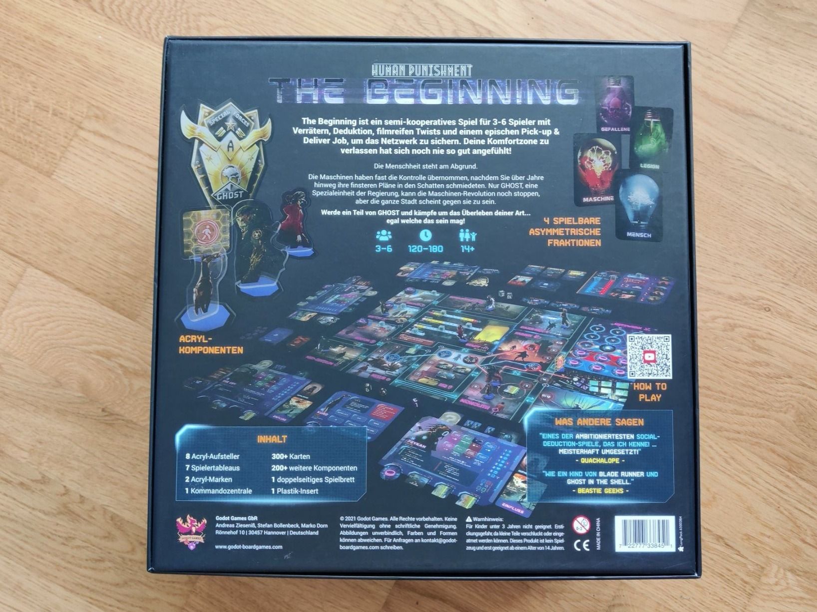 Giochi: NEU Human Punishment: The Beginning (DE) – Nuovo e nell'imballaggio originale da Schönenwerd venduto da sal_75dx 1