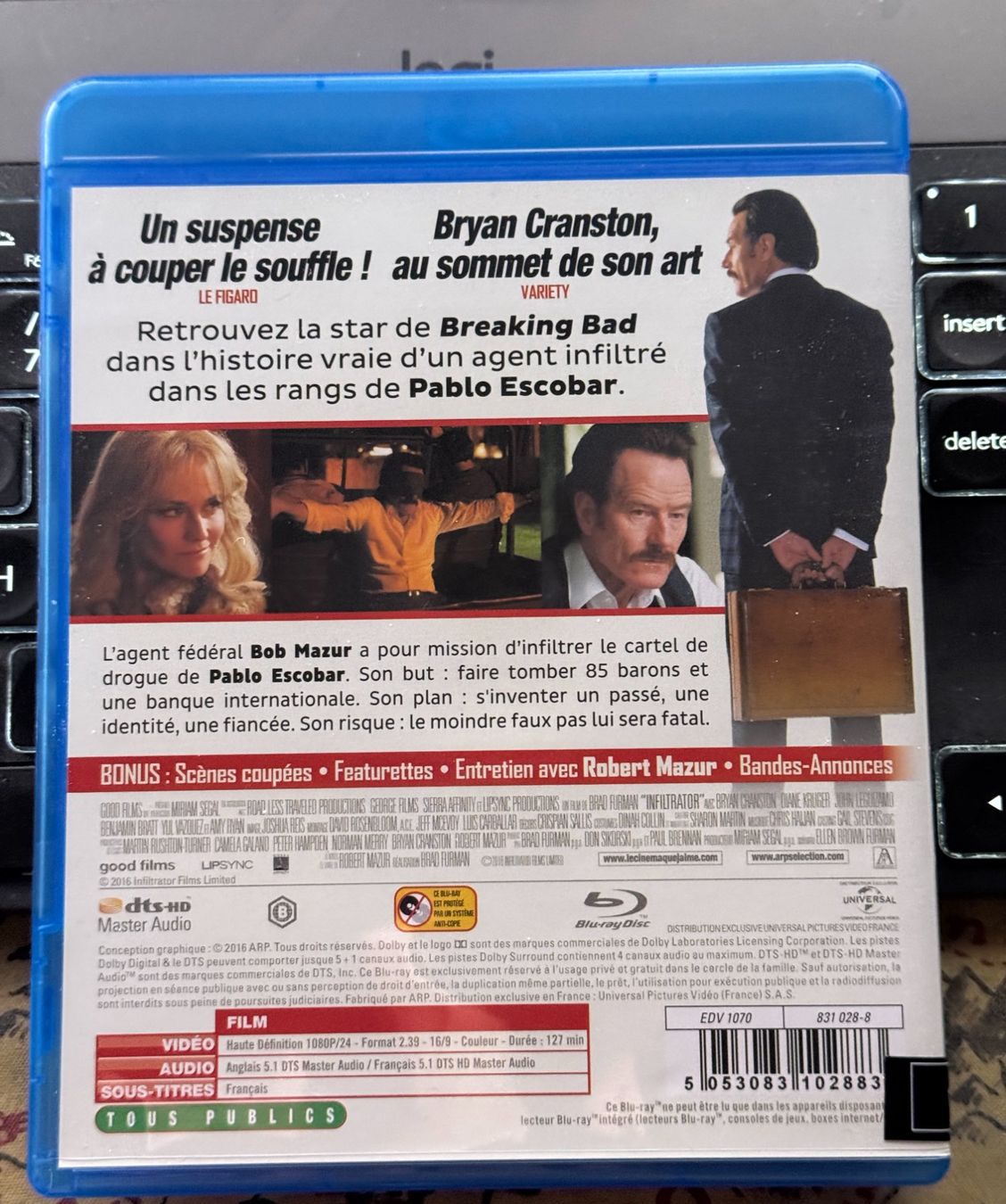 Tutti i DVDs: Infiltrator (2016) - Blu-ray – Usato da Semsales venduto da __Florian__ 2