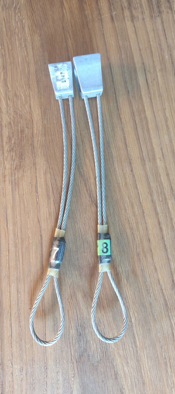 Kletterwände & Klettergriffe: klettern Keil Alu mit Drahtseil Sicherung – Gebraucht aus Biberist von bellmec 3