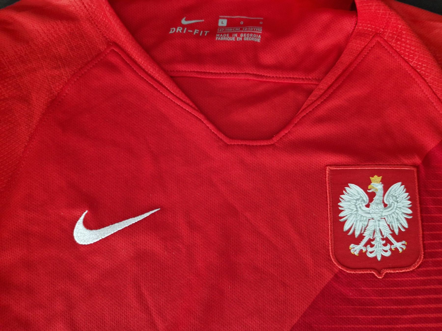 Nike Scarpe, pantaloni & magliette da ginnastica: Pologne Maillot 2018 - parfait état – Nuovo (secondo la descrizione) da Villars-sur-Glâne venduto da Mark_988 1