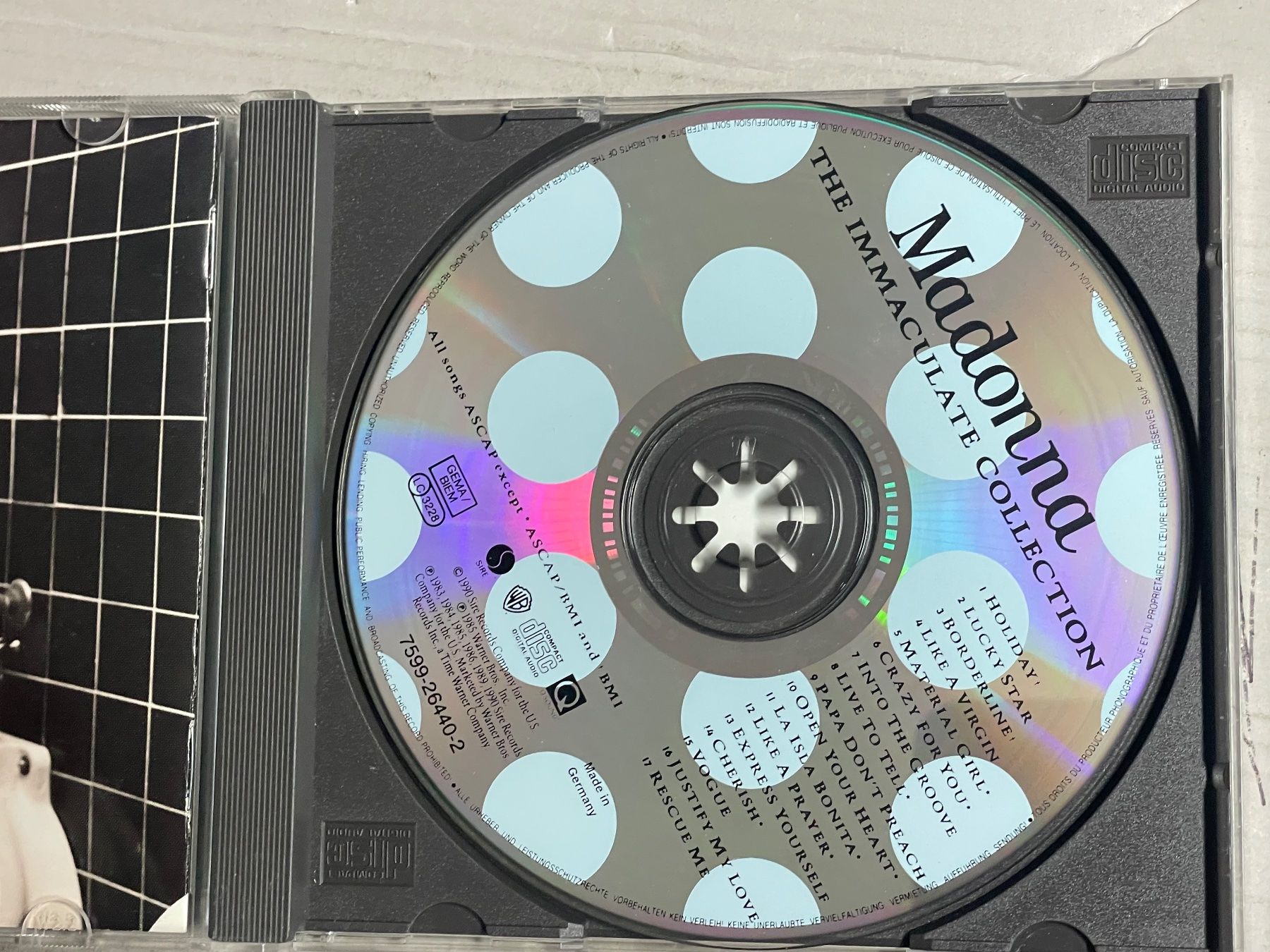 CDs: Madonna - The Immaculate Collection – D'occasion à Muri b. Bern par AdidasCollector 3