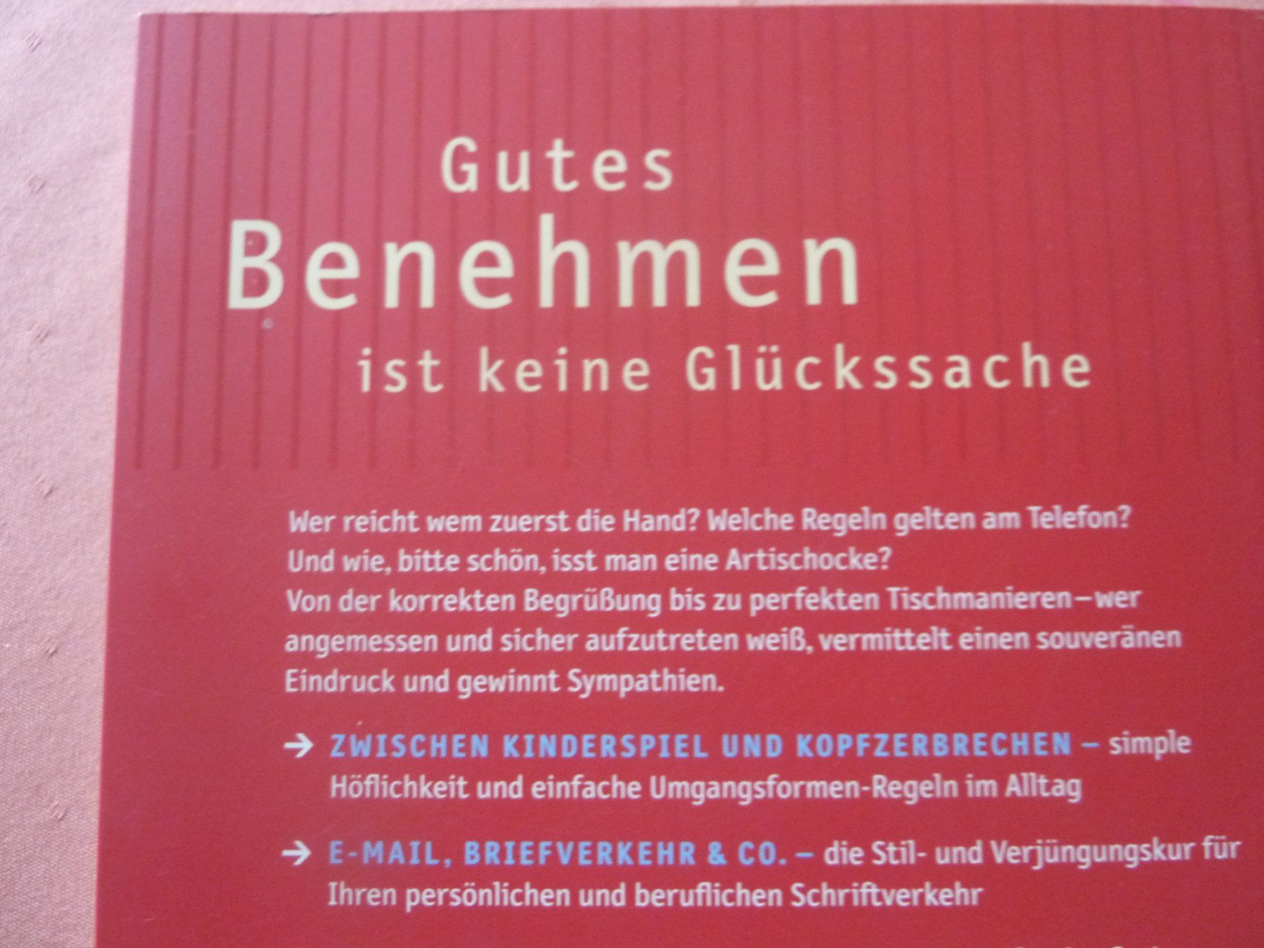 Libri: Buch: Anti-Blamier-Knigge, neu – Nuovo (secondo la descrizione) da Triengen venduto da Nussbaum14 1