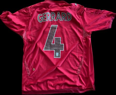 Original Gerrard England Trikot Auswärts Grösse L