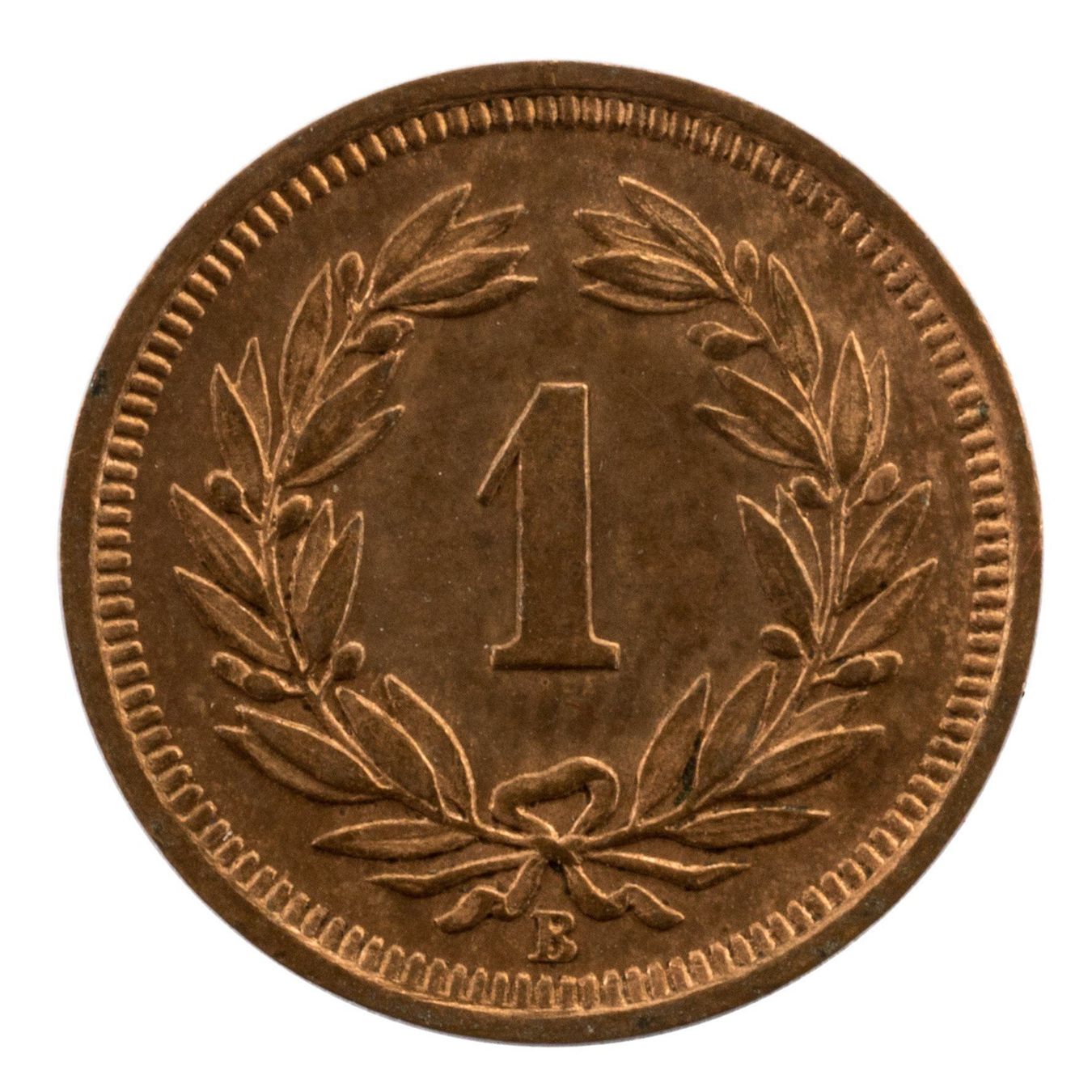 Alle Münzen: Schweiz / Suisse - 1 Rappen - 1932  STGL – Gebraucht aus Rotkreuz von Swiss-Coins 1