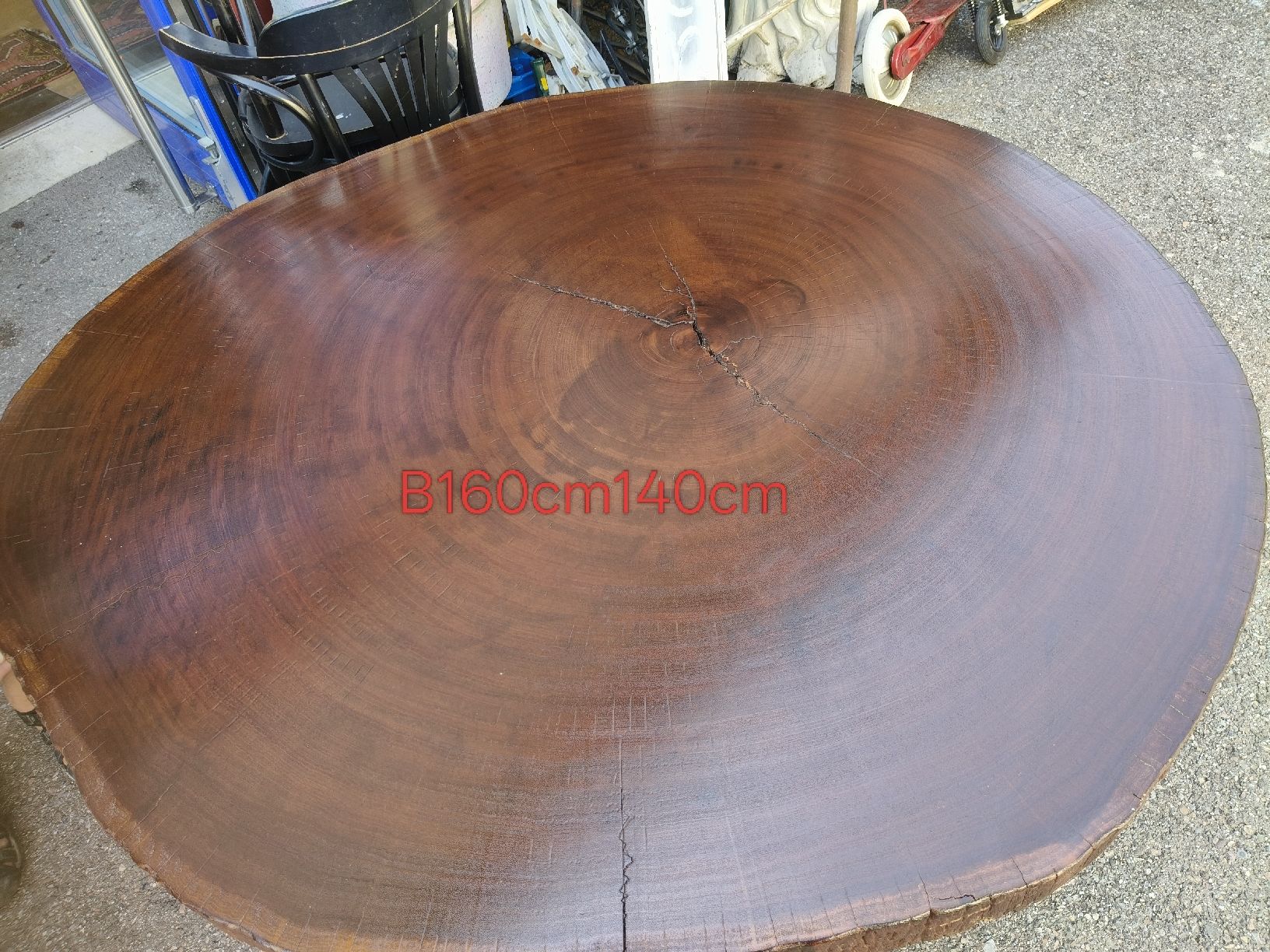 Tavoli: Rund mahagoni holz Tische – Usato da Zwingen venduto da inf_2blh 1