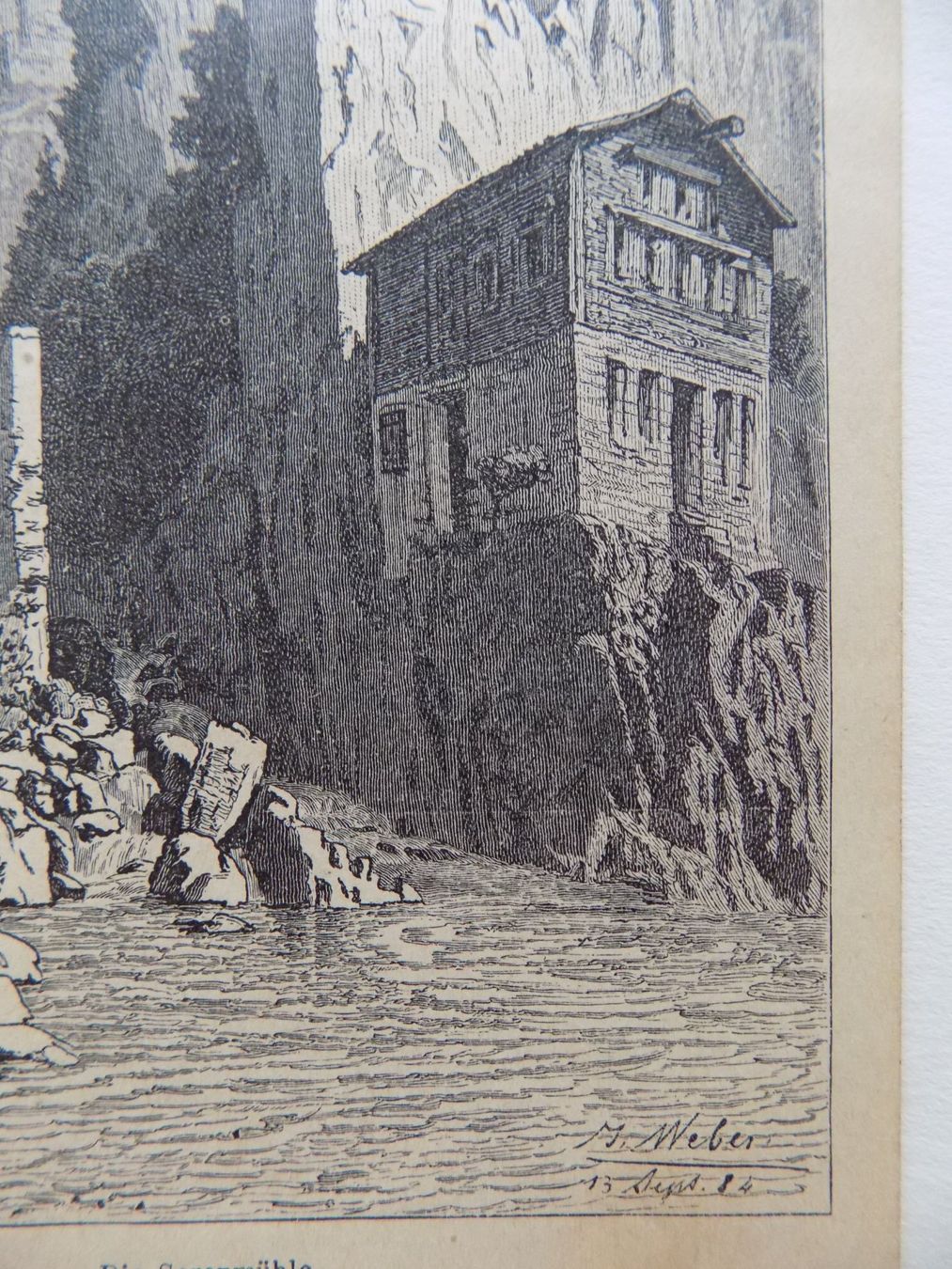 Incisioni: Walensee Seerenmühle – Usato da Risch venduto da Rischli15 5