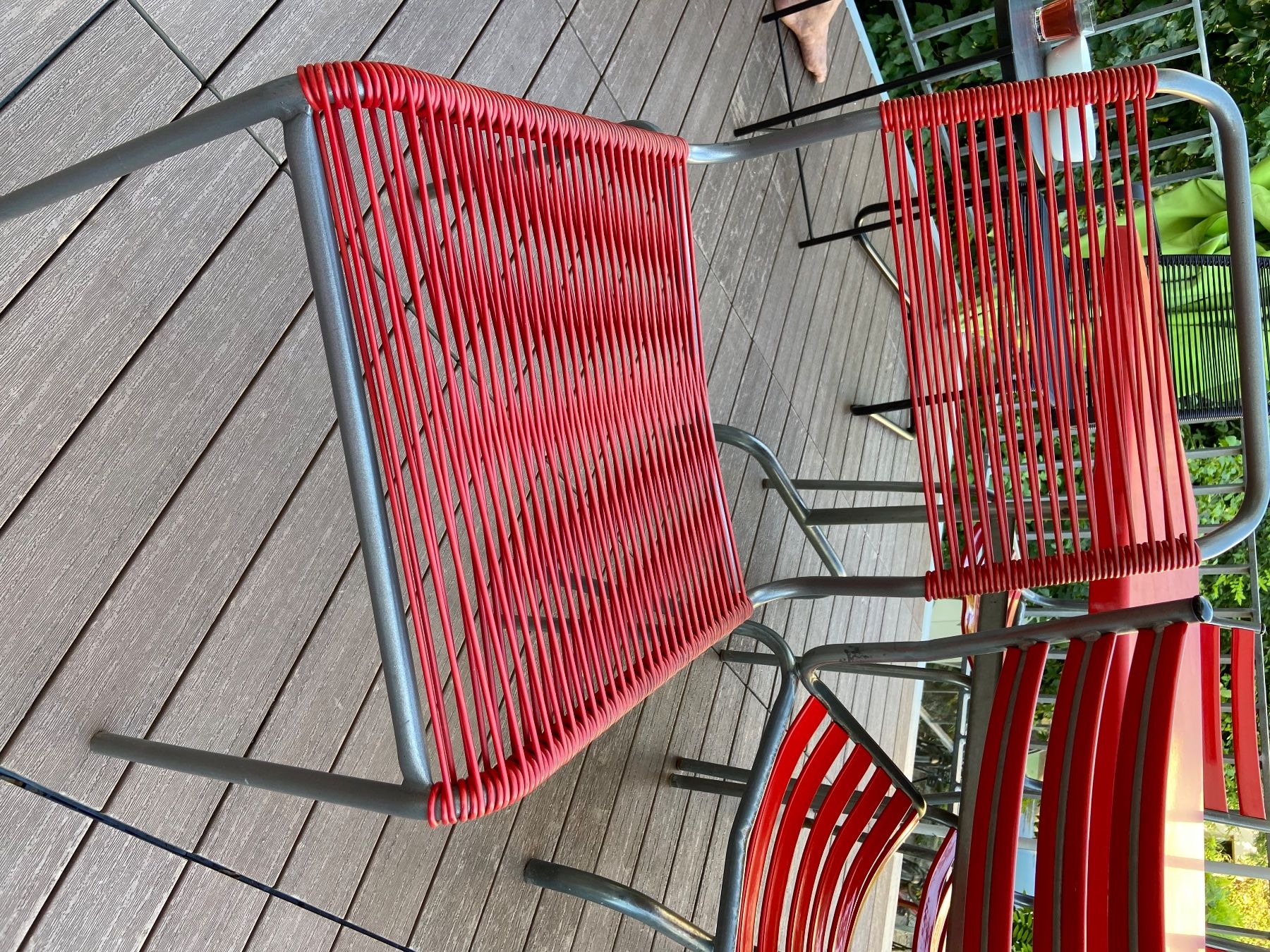 Bigla Tavoli: Super Gartentisch rot – Usato da Zürich venduto da carolinev1 2