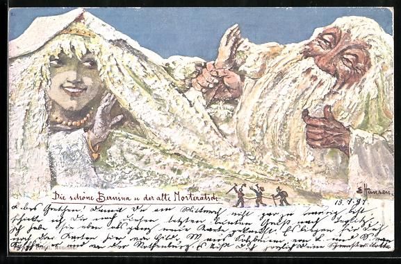 Cartoline postali: sign. E. Hansen / Emil Nolde: Schöne Be – Usato da Berlin venduto da bartko-reher