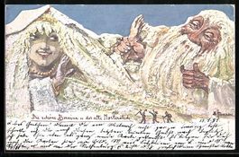 sign. E. Hansen / Emil Nolde: Schöne Be