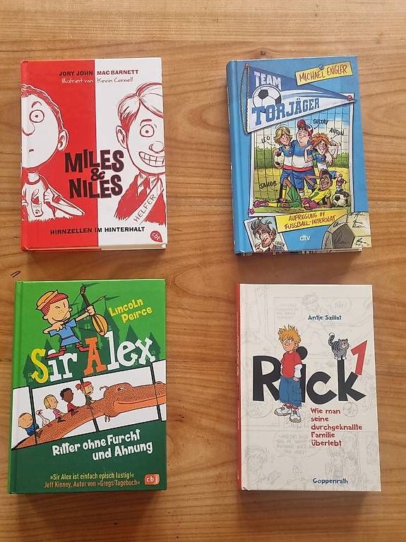 Bücher: Comicromane für Kinder – Gebraucht aus Zürich von Thoraxl