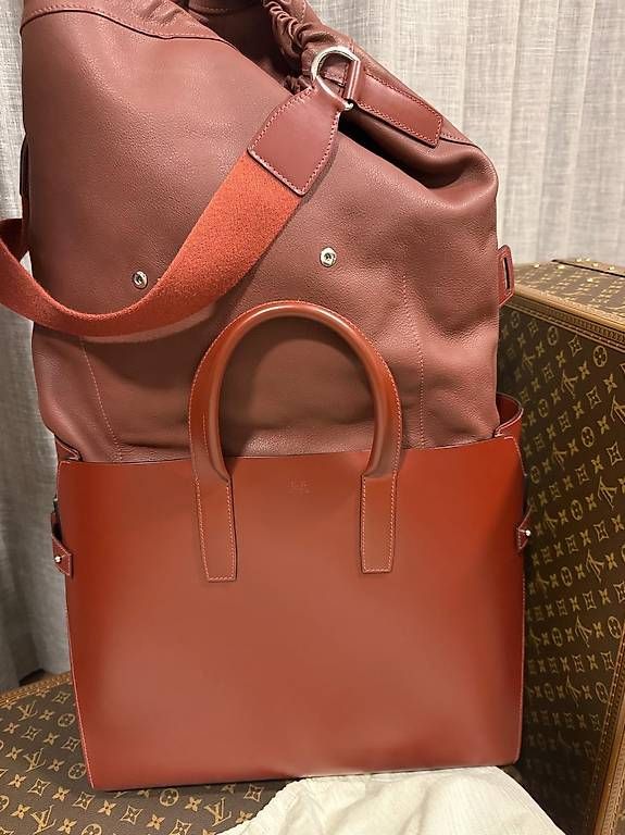 Hermès Borse: NEU HERMÈS Vache Hunter Cabacity 45 Rouge H. – Nuovo (secondo la descrizione) da Lugano venduto da dim_kyv9 1