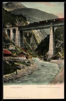 Gotthardbahn, Eisenbahn fährt über die