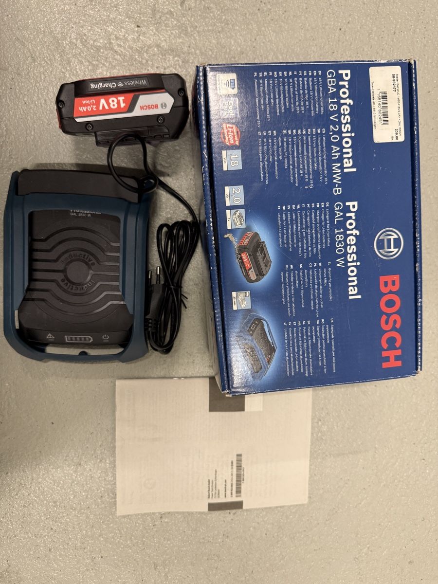 Bosch Caricatori & Batterie: Bosch Wireless Starterset inkl.Akku – Nuovo (secondo la descrizione) da Spreitenbach venduto da Reflex11 3
