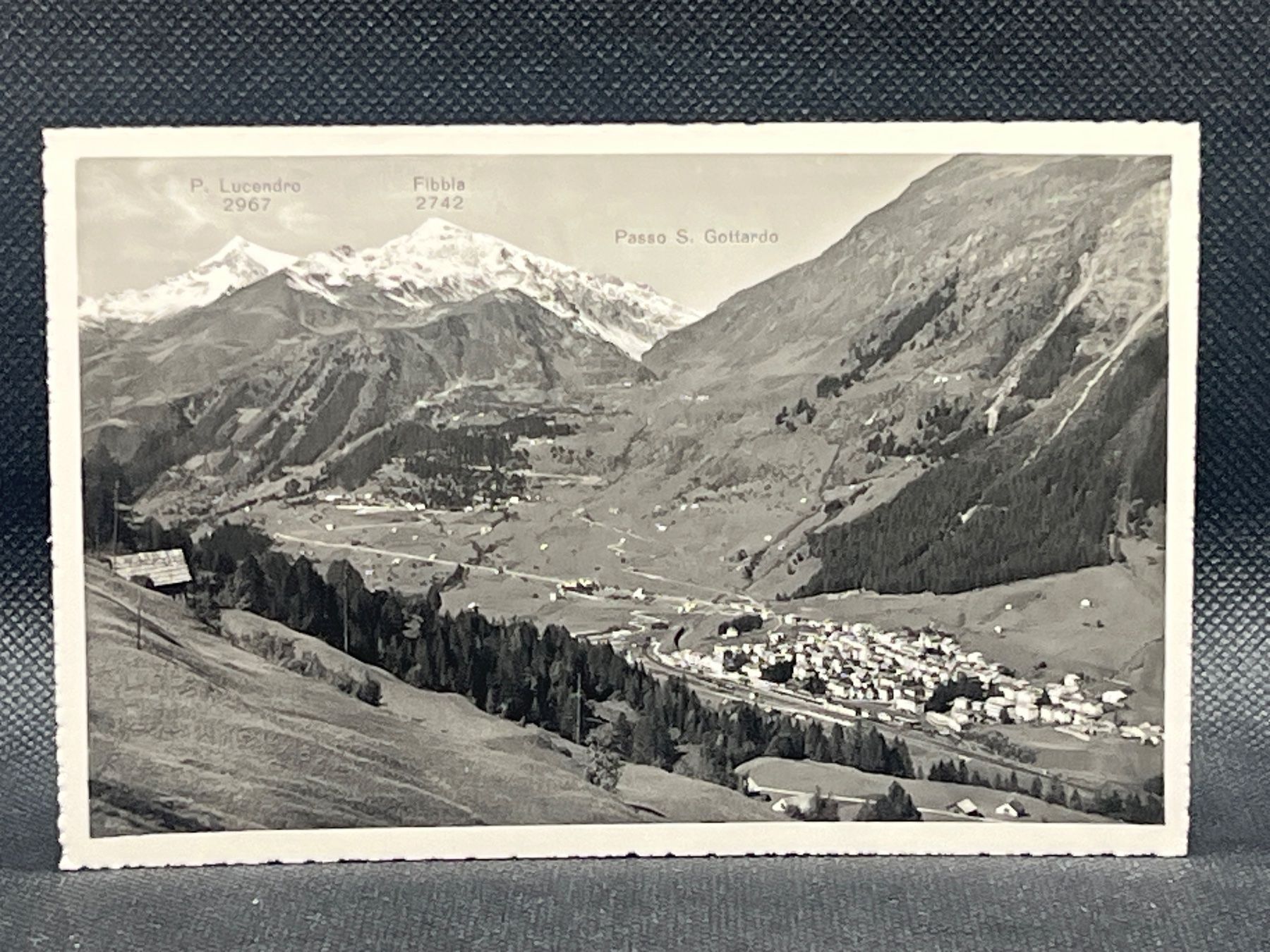 Ansichtskarten: Airolo 1174 m.s.m. – Gebraucht aus Widnau von Brusi9