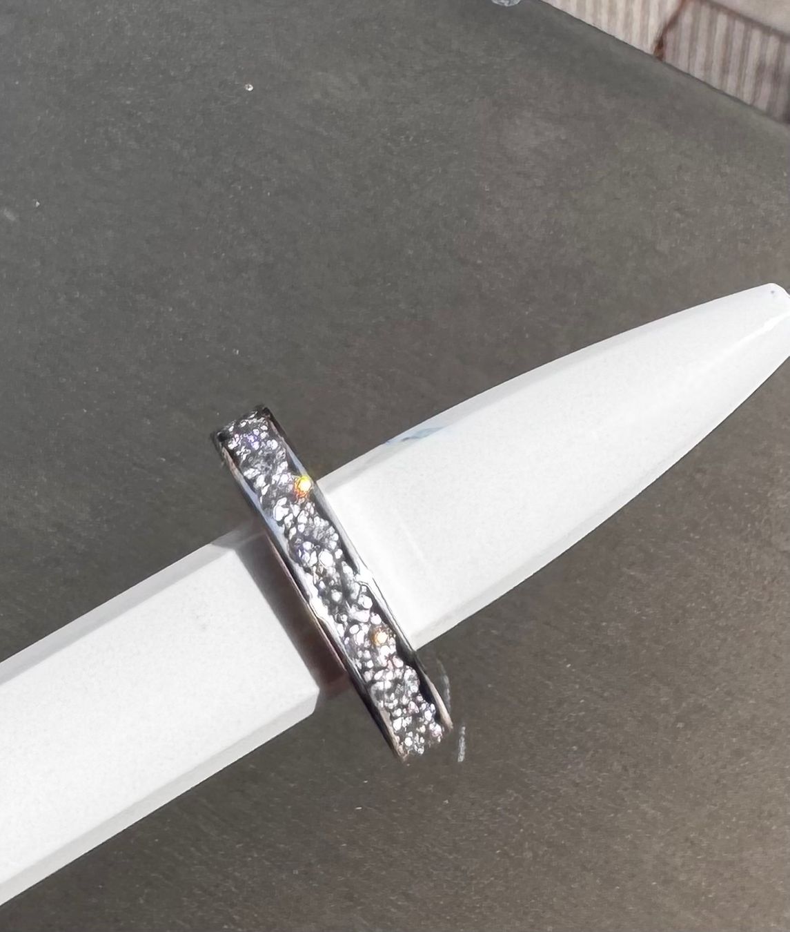 Anelli: Anello oro bianco 18ct com diamanti – Usato da Lugano venduto da inf_v8qm