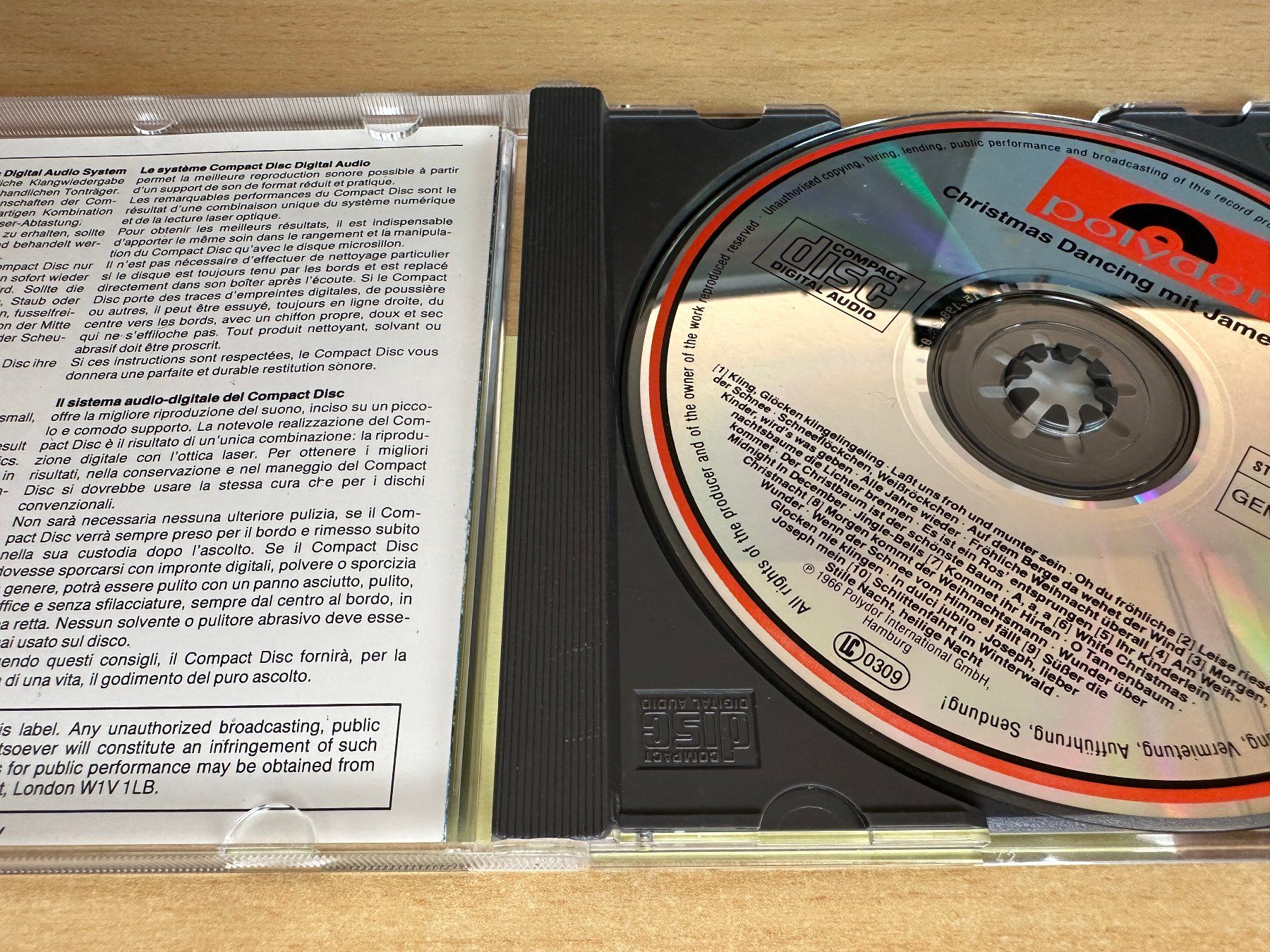 CD: James Last – Christmas Dancing – Usato da Rikon im Tösstal venduto da Alpenmutz 2