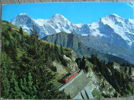 Schynige-Platte-Bahn im Berner Oberland, Eiger-Mönch-Jungfra