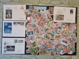 Ca 1000 Ausland-Briefmarken ab Uralt (AU2)