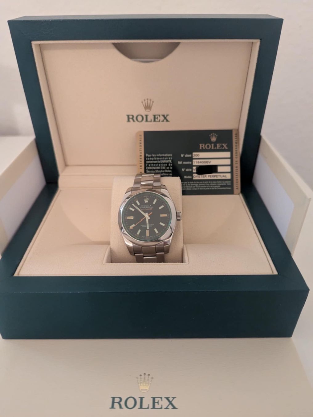 Rolex Orologi: Rolex Milgauss  116400GV full set – Usato da Genève venduto da Hiakoo 7