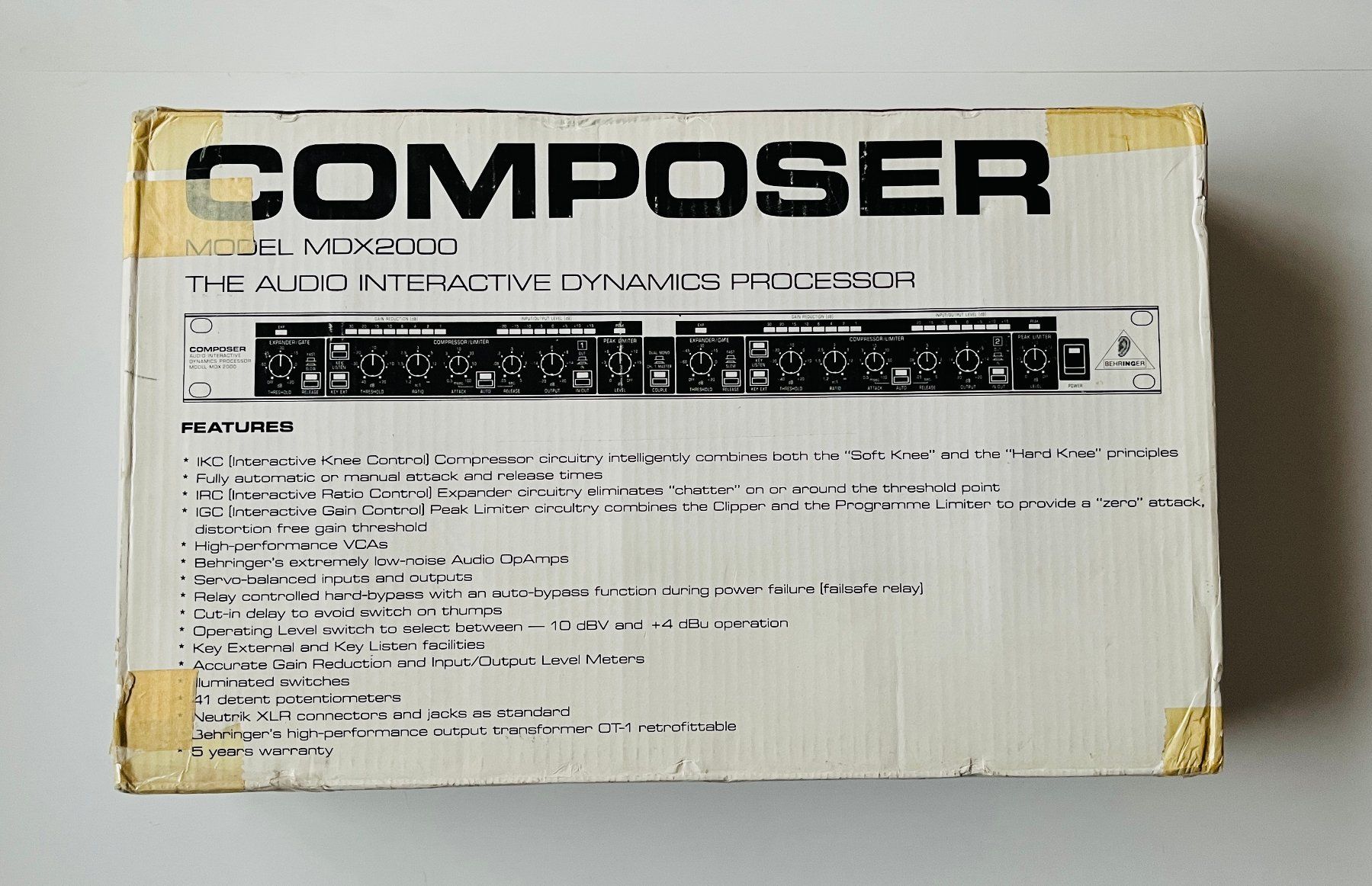 Behringer Console di mixaggio: Behringer Composer MDX 2000 / Aus erster Hand – Usato da Wauwil venduto da swissGadgets