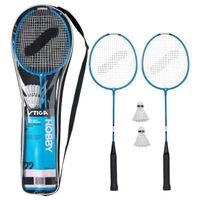15.- Sale Badminton, Federball Set Hobby, Tasche, Stiga, neu