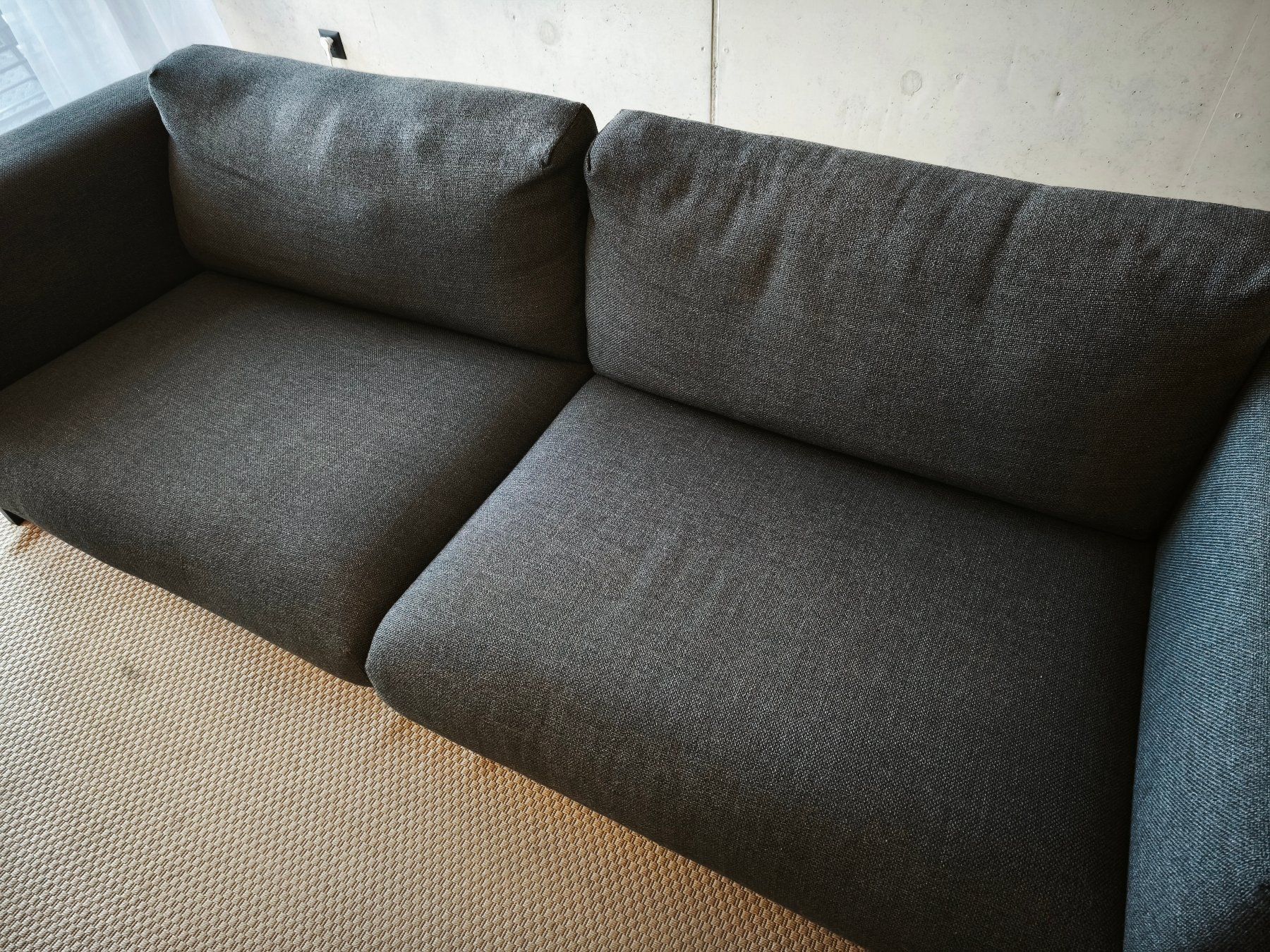 Ikea Sofas: Ikea Nockeby 3er Sofa dunkelgrau – D'occasion à Winterthur par messiha 9