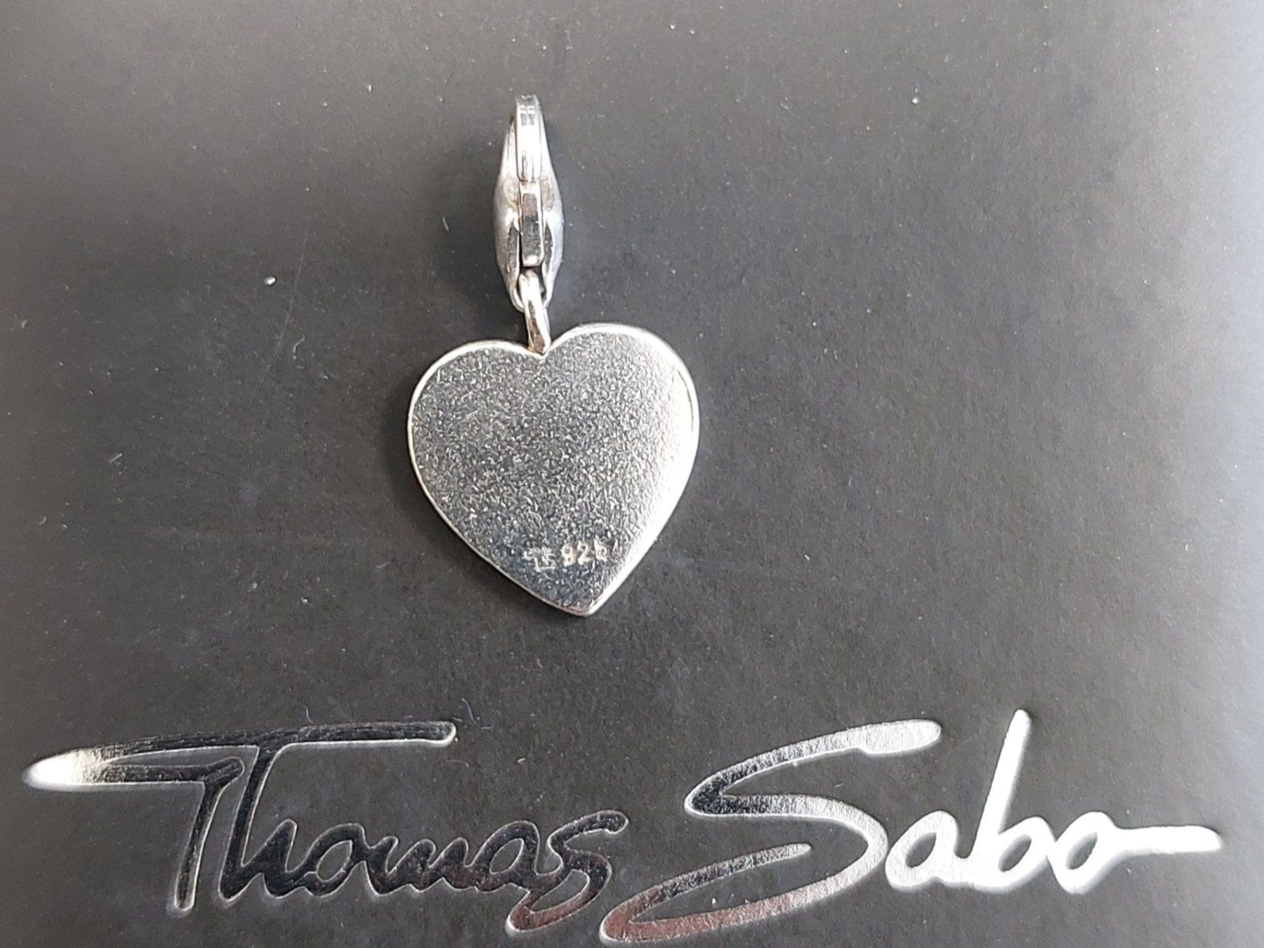 Thomas Sabo Ciondoli: Thomas Sabo Herz Anhänger Silber 925 – Usato da Madetswil venduto da triforuz 1
