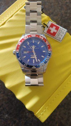 Invicta Orologi: Invicta Pro Diver 25820 - Swiss Made - GMT "Pepsi" – Nuovo e nell'imballaggio originale da essertines sur rolle venduto da steph038 1