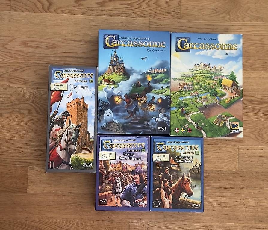 Giochi: Ensemble de jeux de société Carcassonne – Usato da Yverdon-les-Bains venduto da ele_z7jf