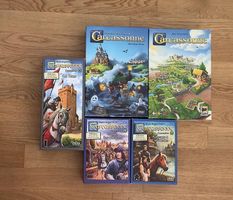 Ensemble de jeux de société Carcassonne
