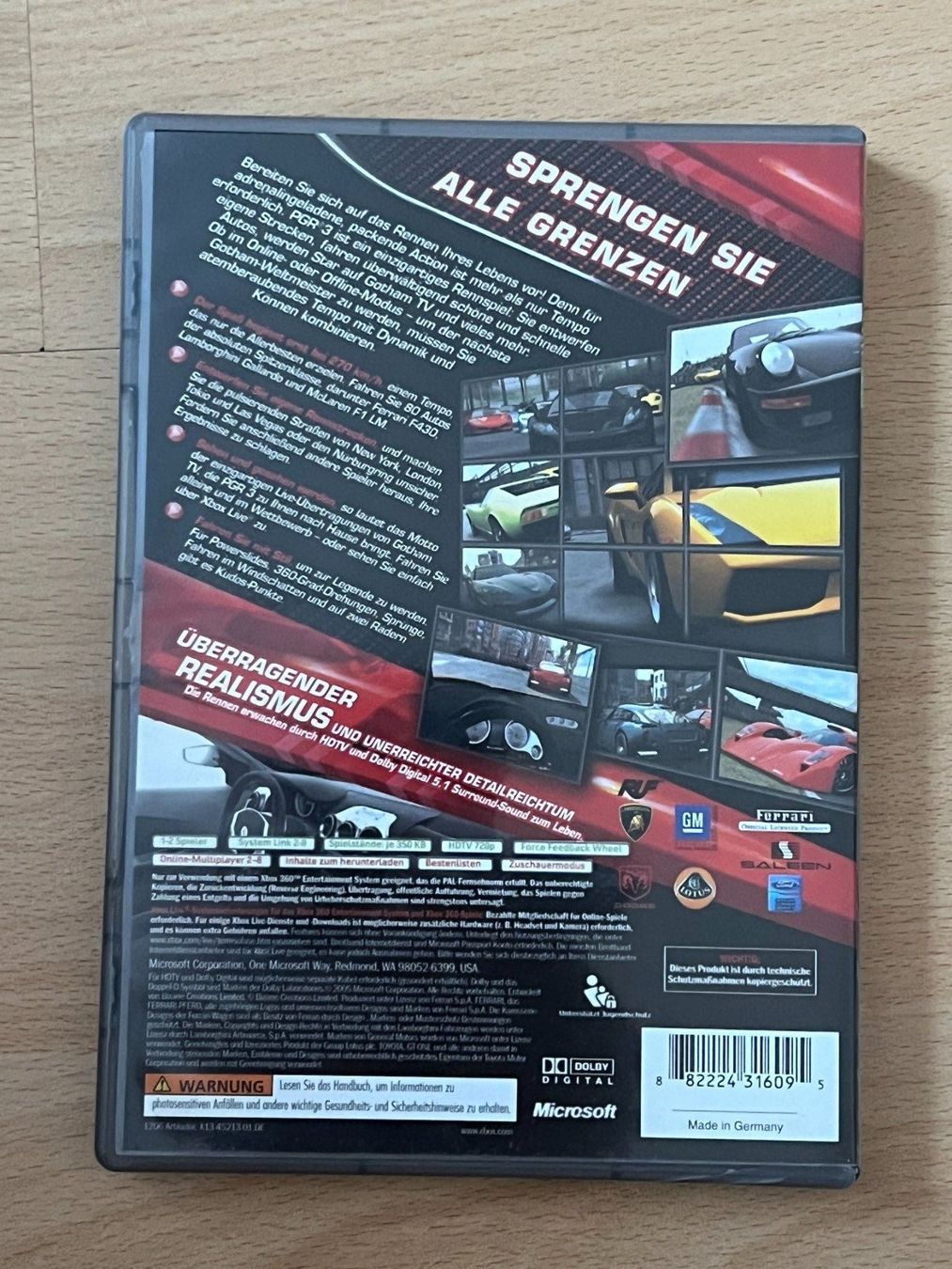 Giochi: XBox Classics PGR – Usato da Balzers venduto da Alannah 1