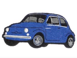 Fiat 500 Türvorlage Teppich Fussmatte ca. 80x40cm AKTION