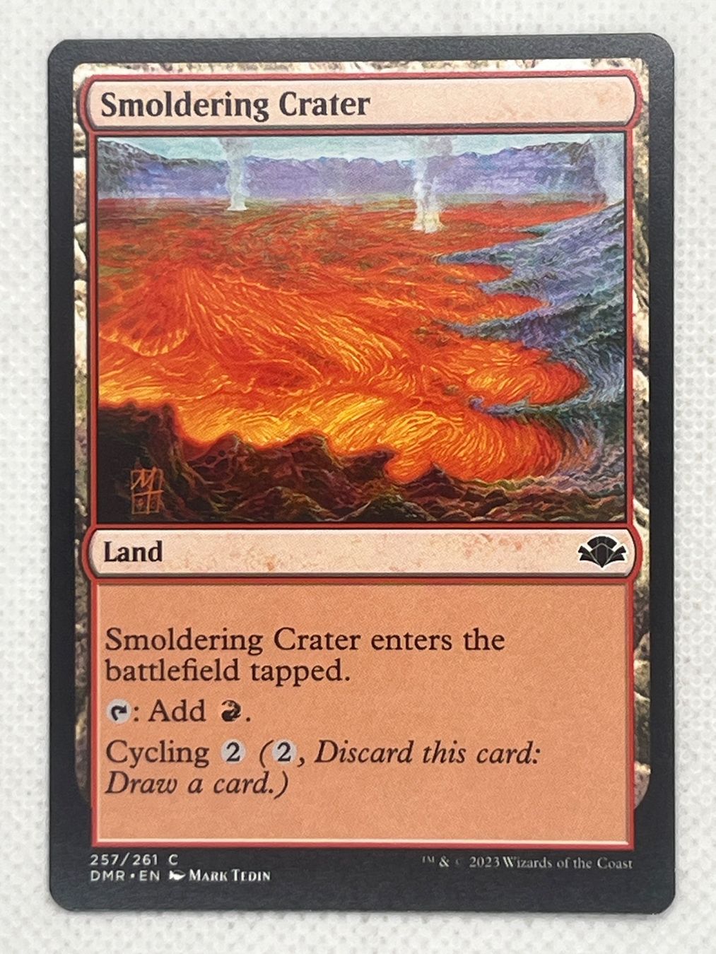 Magic The Gathering Carte collezionabili: Magic: The Gathering Smoldering Crater – Usato da Hinterkappelen venduto da Kim1992