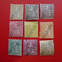1862-1882: Sitzende Helvetia mit Stempel: "AUSSER KURS"