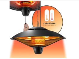 Infrarotheizstrahler Solaris Orbit 2 Leistungsstufen, 1250