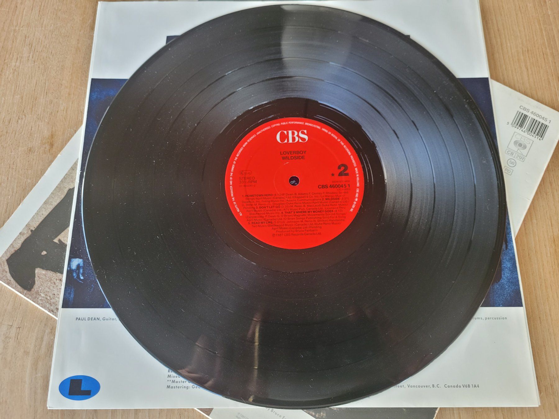 Dischi in vinile: LP Vinyl: Loverboy – Wildside - 1987 – Usato da Nottwil venduto da Wondewa-Shop 7