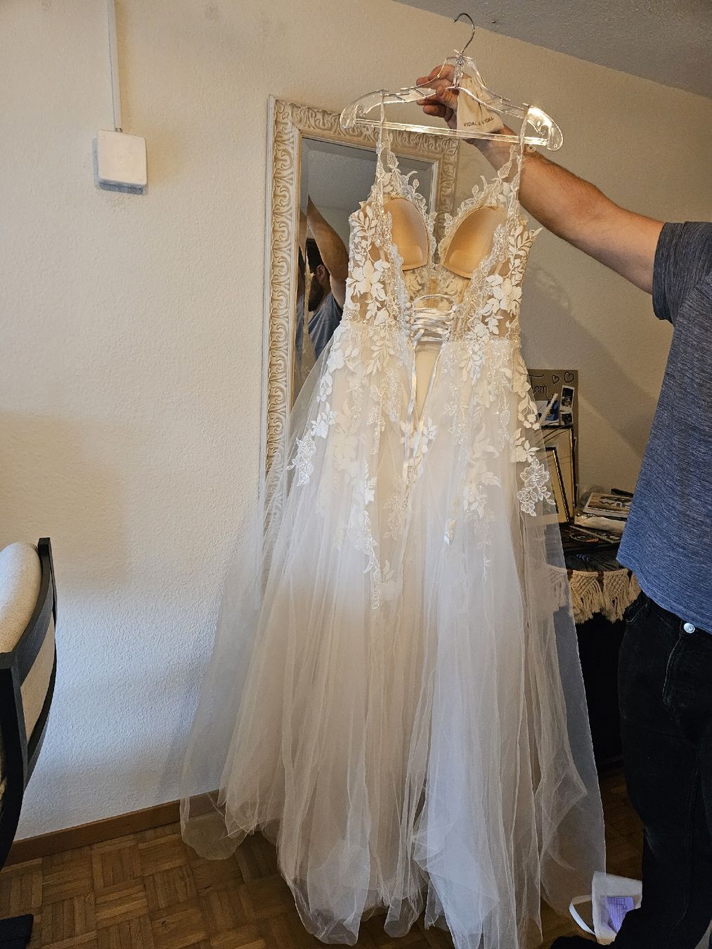 Vestiti: Hochzeitskleid , Brautkleid – Usato da Au, ZH venduto da katis8 4