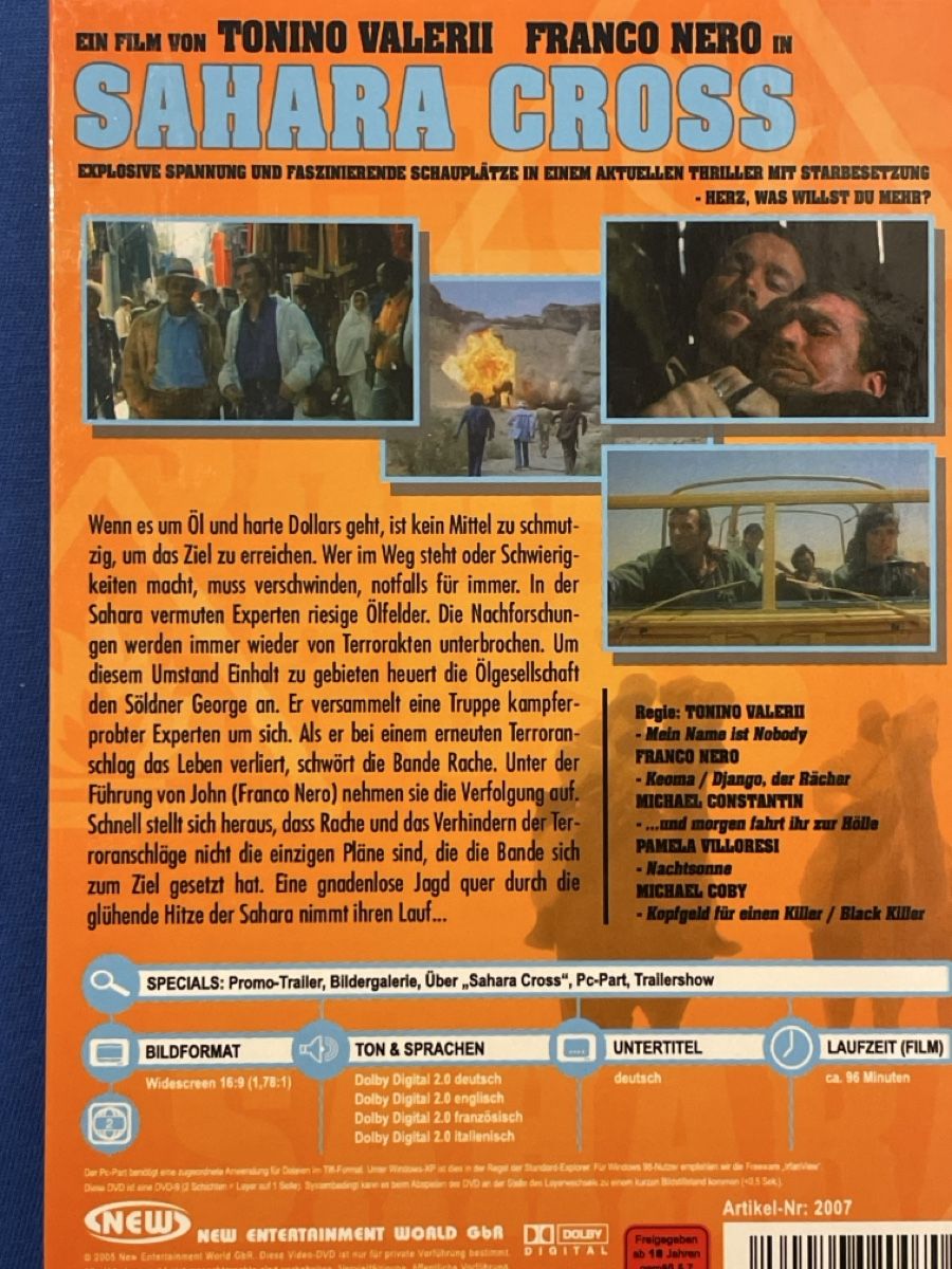 Tutti i DVDs: Sahara Cross (1977) – Usato da Waldenburg venduto da Mimily33 1