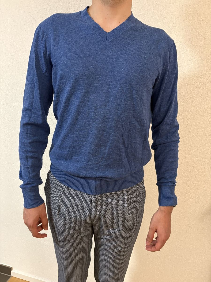 Gap Maglioni & Felpe: Top Zustand: Blauer Herren Pullover, Grösse M, V-Ausschnitt – Usato da Zürich venduto da janasza