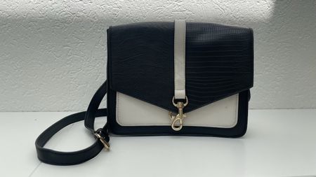 Schicke Handtasche in Schwarz/Weiss - Top Zustand!