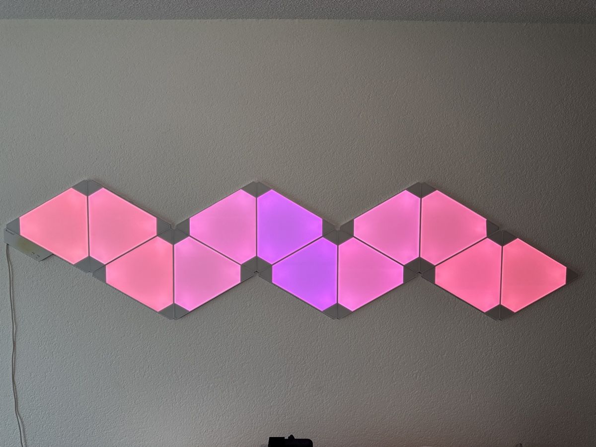Nanoleaf Lampade: Nanoleaf Aurora 12er Set – Usato da Frieswil venduto da papagei9 2