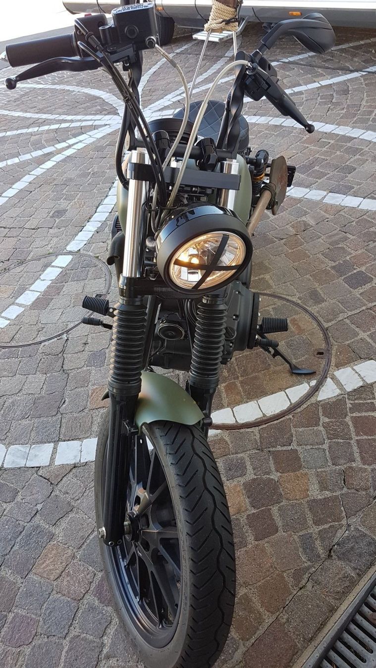 Yamaha Chopper: Chopper Yamaha XV950R – Usato da Herisau venduto da Tioga 5