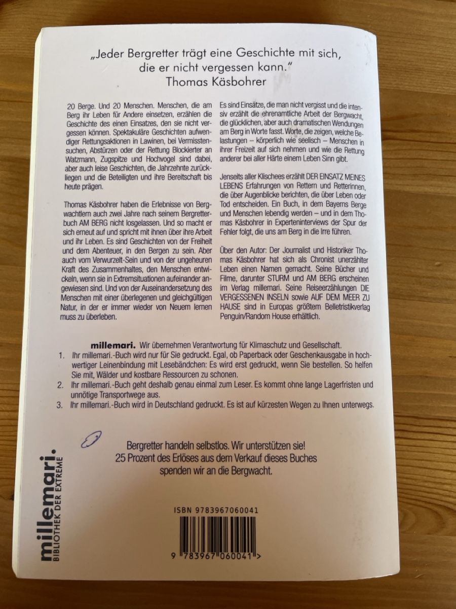 Libri: Der Einsatz meines Lebens, Bergretter erzählen – Usato da Grünenmatt venduto da Smiley1986 1