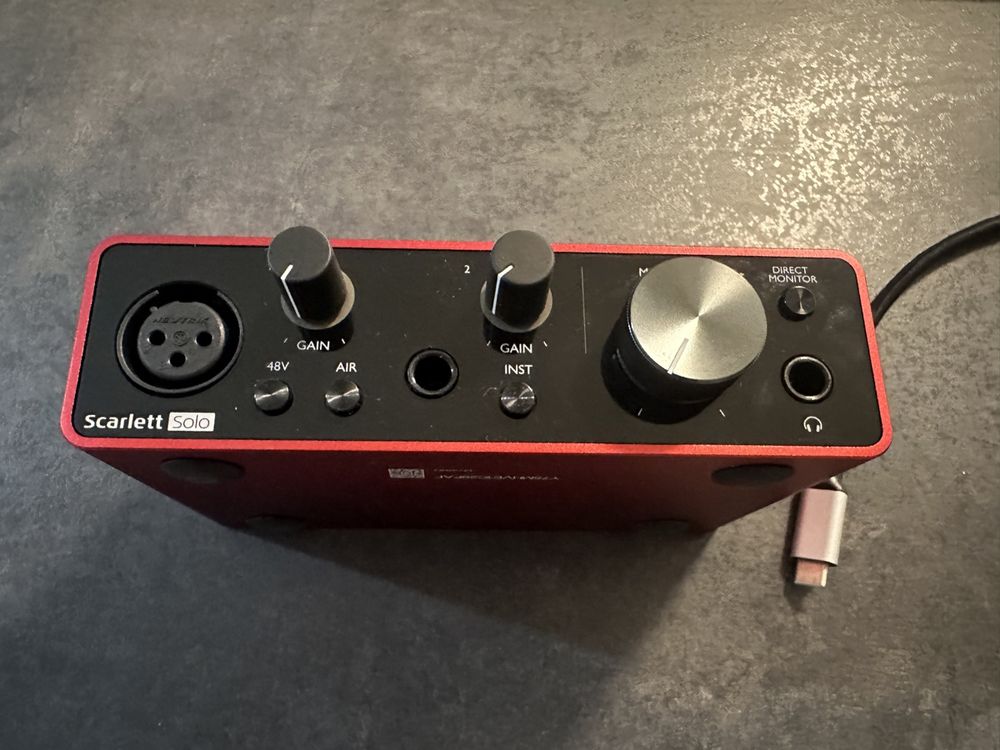 Focusrite Scarlett Solo 3rd Gen | Kaufen auf Ricardo
