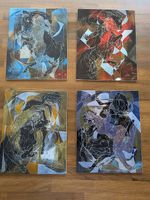 Ausgabe der Kollektion "die vier elemente" Hans Erni