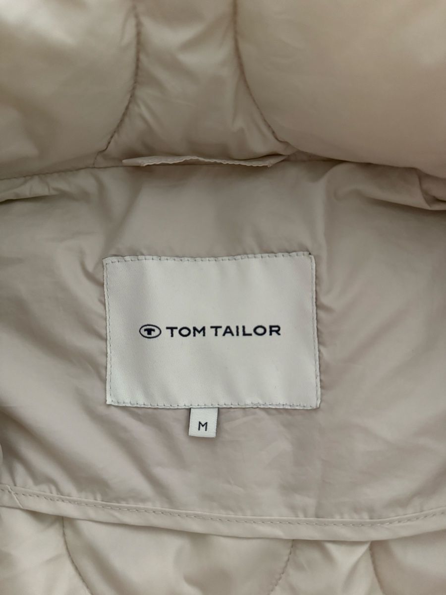 Tom Tailor Vestes: Übergangsjacke von Tom Tailor beige / Gr. M – Neuf (Voir description) à Lachen SZ par pfingstroseMN 1