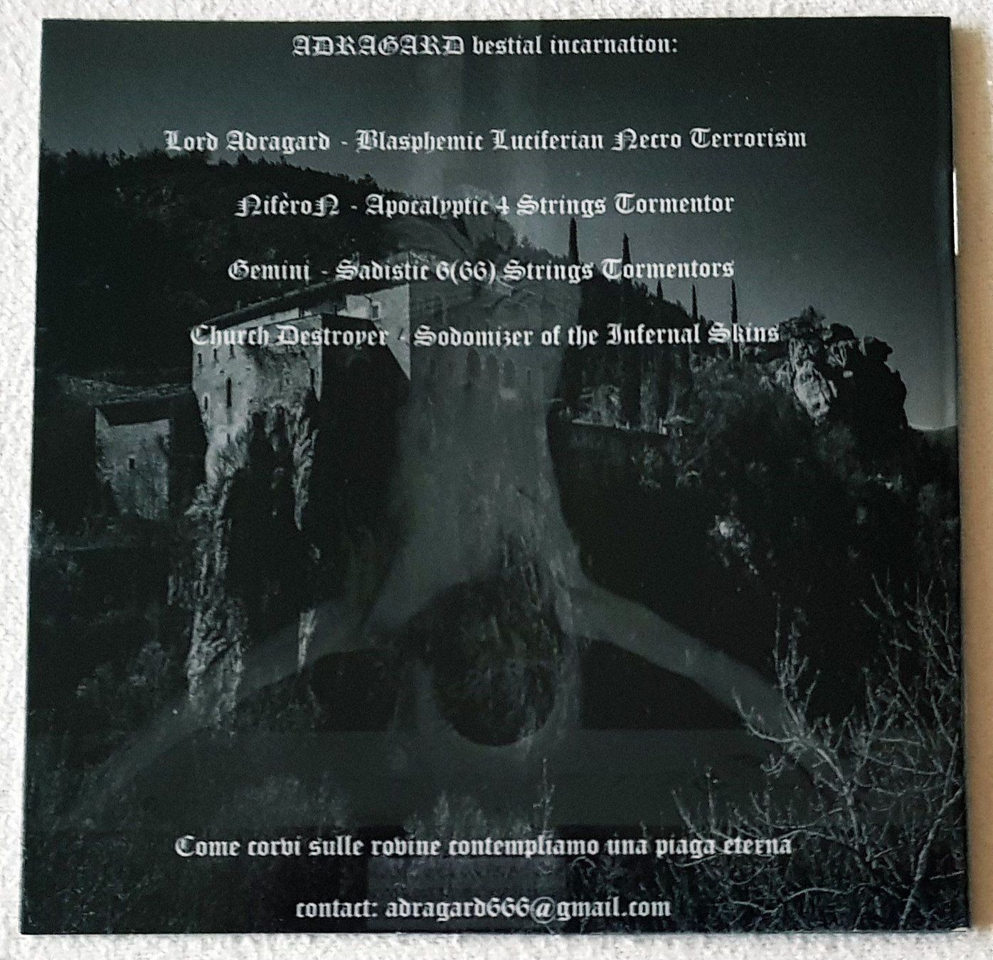 CD: Adragard – From The Burning Mist - CD - 2018 - First Press – Usato da Uster venduto da Zardodel 4