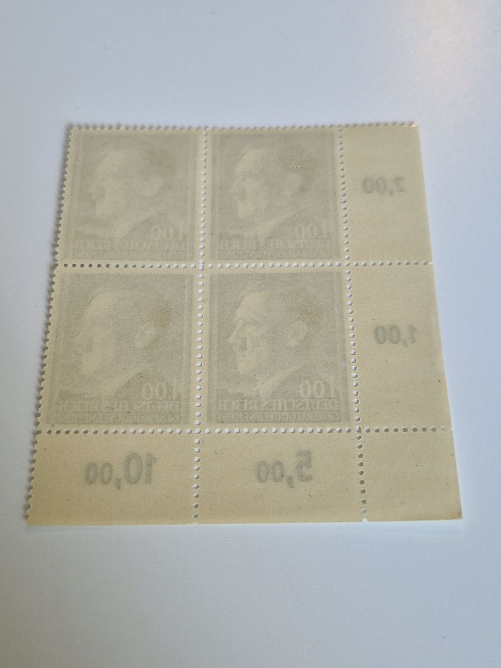 Tutti i francobolli: Deutsches Reich Adolf Hitler Block Briefmarken postfrisch – Nuovo (secondo la descrizione) da St. Gallen venduto da Enrico_SG 1