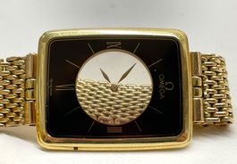 OMEGA La Magique SCARFACE 18kt. Gold Armbanduhr 1981 RRR!!