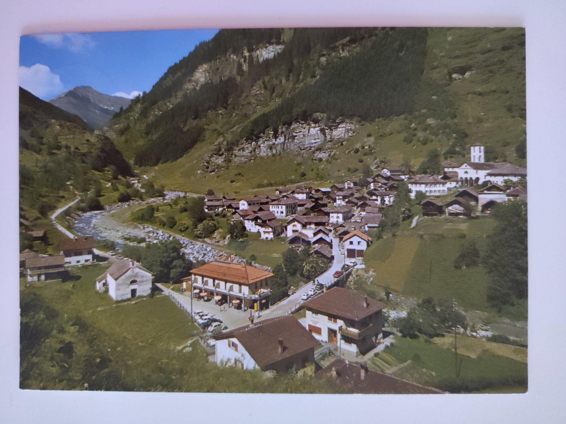 Cartoline postali: Rossa, Val Calanca, Graubünden dat. 1980 – Usato da Ohmstal venduto da Lebensfreude05